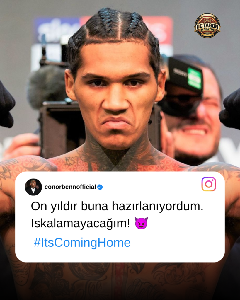 conorbennofficial-819x1024 Dana White ve Oscar De La Hoya Anlaştı: Garcia ve Benn 12 Eylül'de Karşılaşıyor